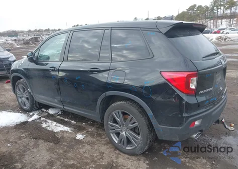 2019 Honda Passport Ex-L из США, поврежденный, VIN 5FNYF8H59KB019862